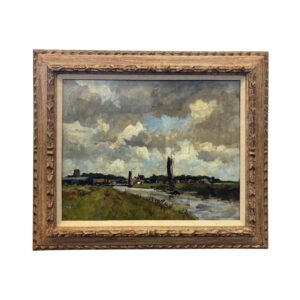 Jan van Vuuren, botters varen uit bij Elburg