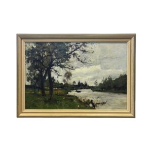Jan van Vuuren, zicht op rivier