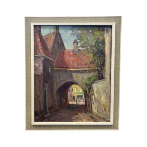 Jos Lussenburg, doorkijkje in stad