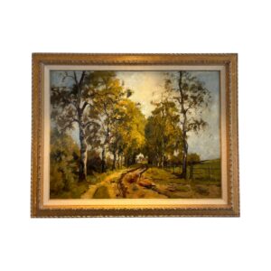 Jan van Vuuren - Zicht op landweg