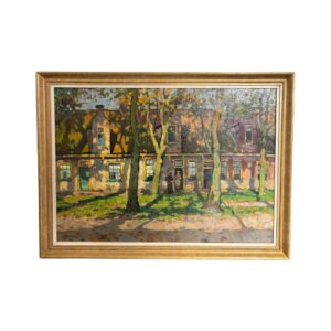Ben Viegers - Praatje bij hof in Naaldwijk