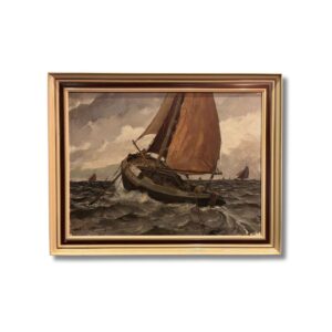 Jos Lussenburg - Botter op zee