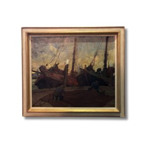 Jos Lussenburg - Botters in haven